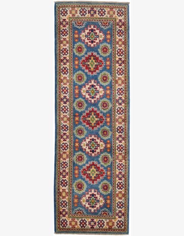 2' x 6' Hand Knotted Kazak Runner Rug