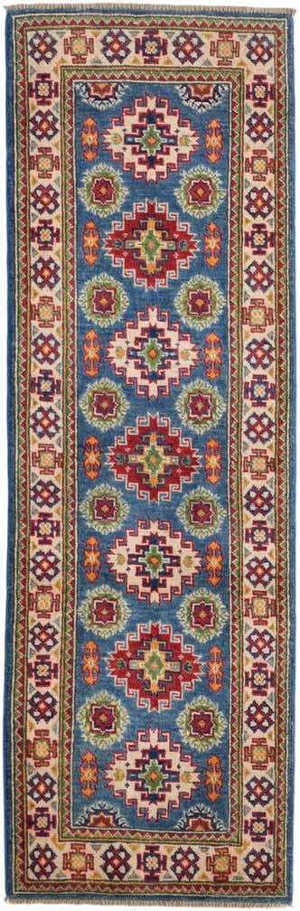 2' x 6' Hand Knotted Kazak Runner Rug
