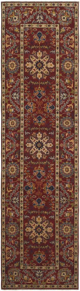 2' 8 x 9' 9 Hand Knotted Kazak Runner Rug