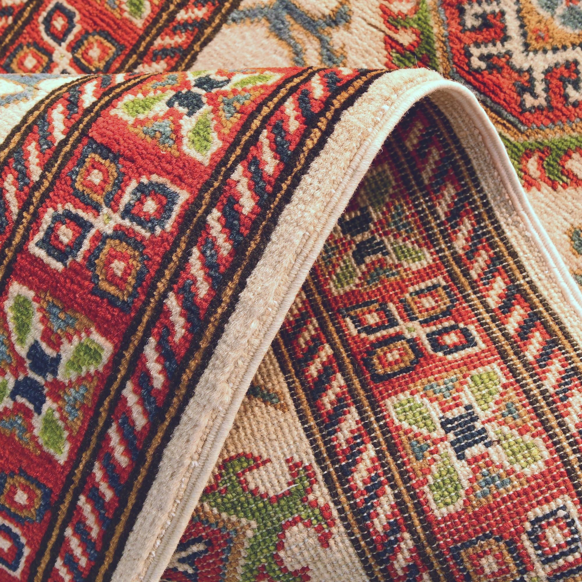 1' 11 x 5' 9 Hand Knotted Kazak Runner Rug