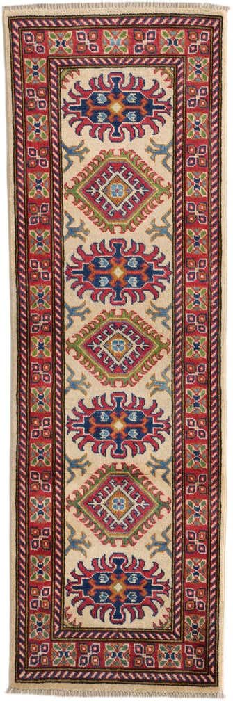1' 11 x 5' 9 Hand Knotted Kazak Runner Rug