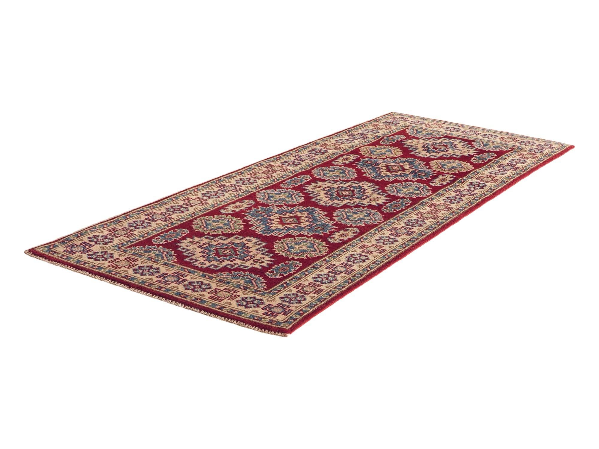 80cm x 195cm Hand Knotted Kazak Runner Rug