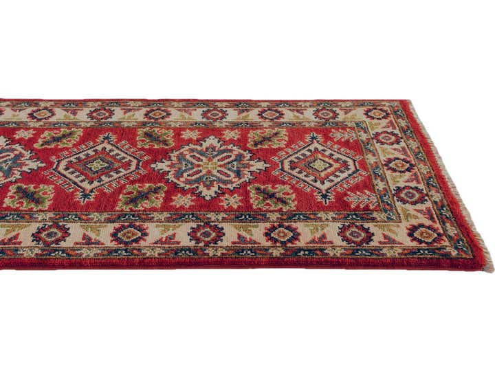 2' x 6' Hand Knotted Kazak Runner Rug
