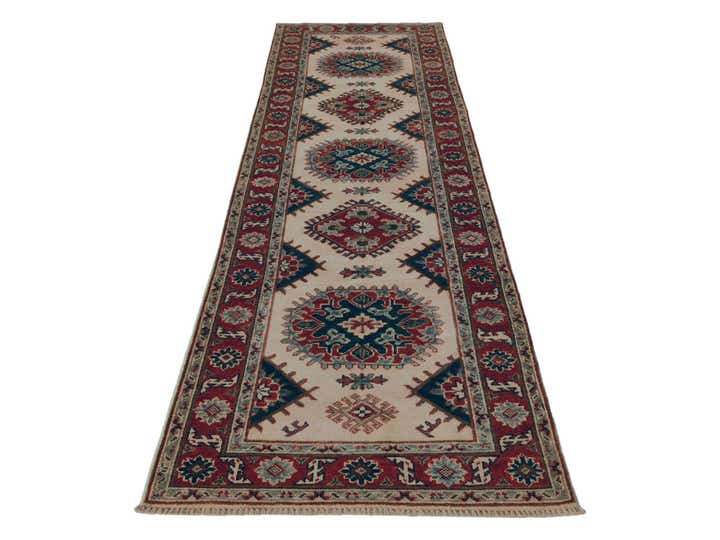 2' 9 x 9' 9 Hand Knotted Kazak Runner Rug