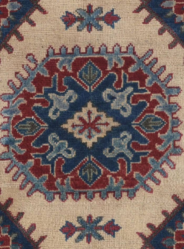 Detail image of 2' 9 x 9' 9 Hand Knotted Kazak Runner Rug