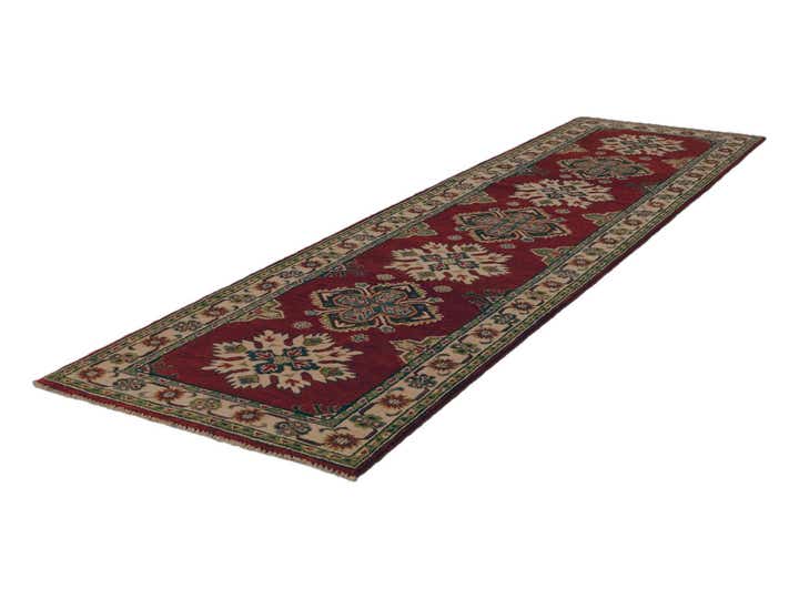 2' 7 x 10' 8 Hand Knotted Kazak Runner Rug