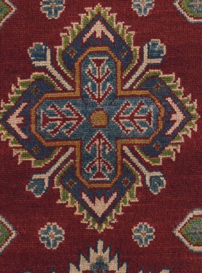 Detail image of 2' 7 x 10' 8 Hand Knotted Kazak Runner Rug
