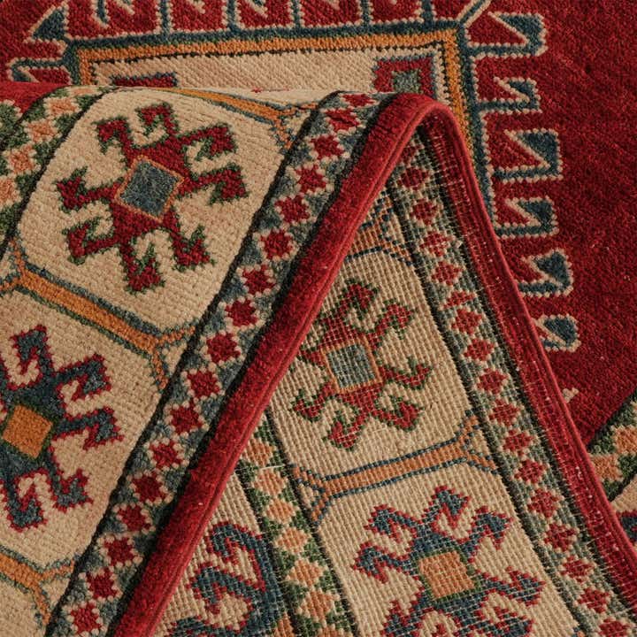 85cm x 300cm Handgeknüpft Kazak Läufer Teppich