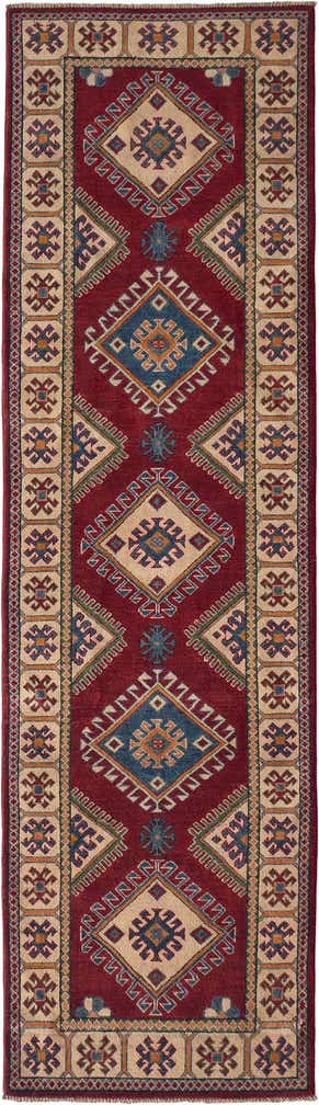 85cm x 300cm Handgeknüpft Kazak Läufer Teppich