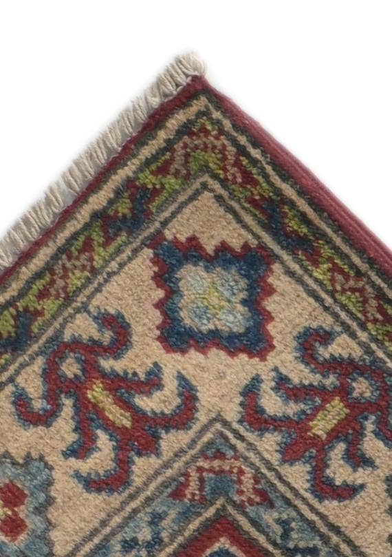 Detail image of 2' 8 x 9' 8 Hand Knotted Kazak Runner Rug