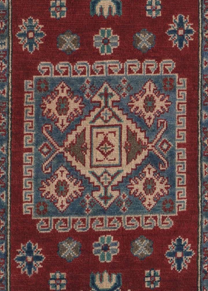 2' 7 x 9' 11 Hand Knotted Kazak Runner Rug