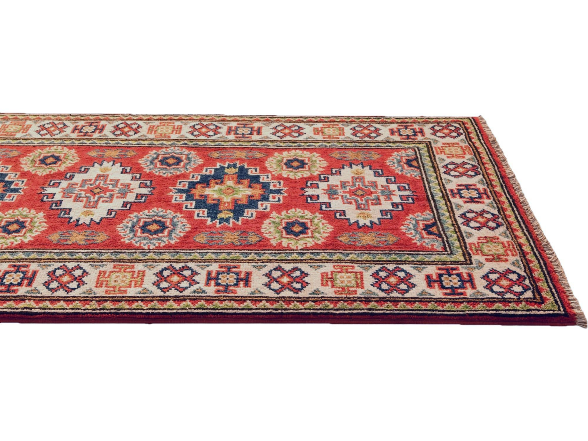 2' x 5' 9 Hand Knotted Kazak Runner Rug