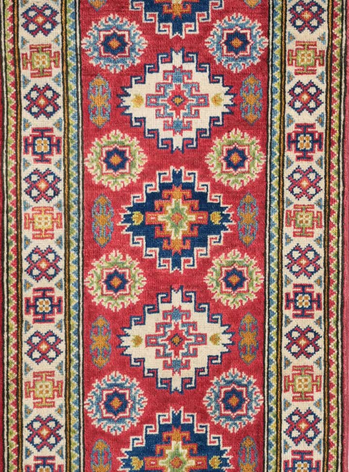 2' x 5' 9 Hand Knotted Kazak Runner Rug