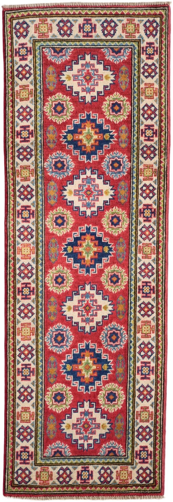 2' x 5' 9 Hand Knotted Kazak Runner Rug