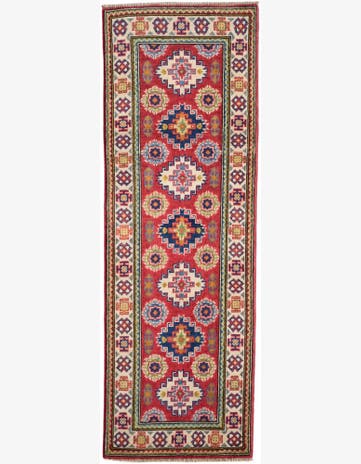 2' x 5' 9 Hand Knotted Kazak Runner Rug