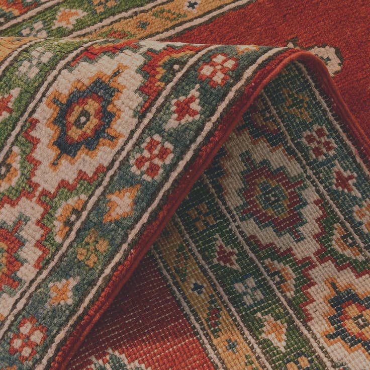 Detail image of 2' 9 x 9' 7 Hand Knotted Kazak Runner Rug