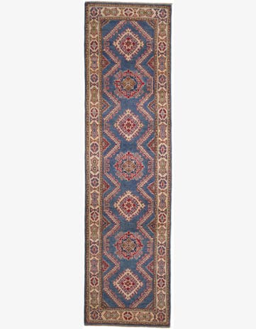 2' 8 x 9' 11 Hand Knotted Kazak Runner Rug
