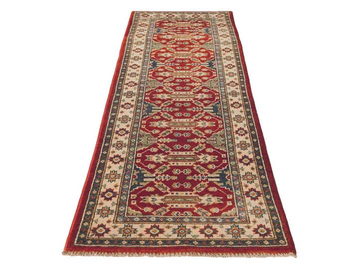 2' x 5' 9 Hand Knotted Kazak Runner Rug