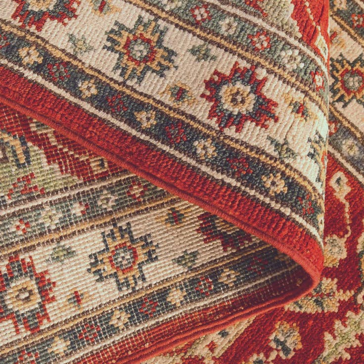 Detail image of 2' x 5' 9 Hand Knotted Kazak Runner Rug