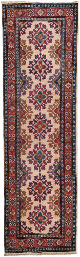 2' x 6' 4 Hand Knotted Kazak Runner Rug