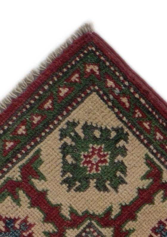 2' 8 x 9' 8 Hand Knotted Kazak Runner Rug