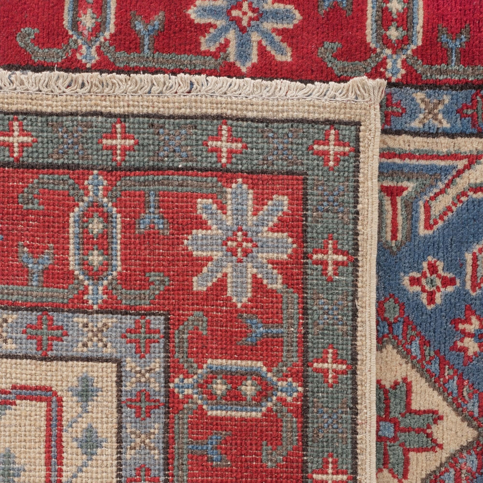 85cm x 265cm Handgeknüpft Kazak Läufer Teppich
