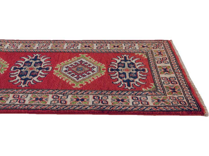 2' x 6' 2 Hand Knotted Kazak Runner Rug