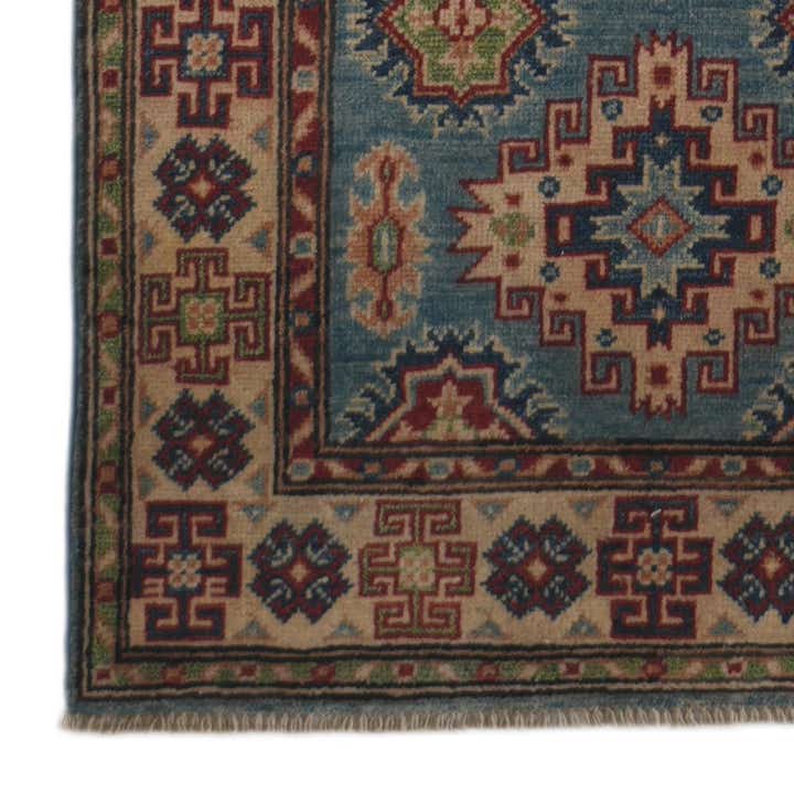 2' 7 x 9' 11 Hand Knotted Kazak Runner Rug
