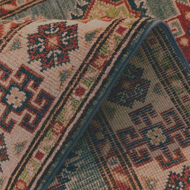 2' 7 x 9' 11 Hand Knotted Kazak Runner Rug