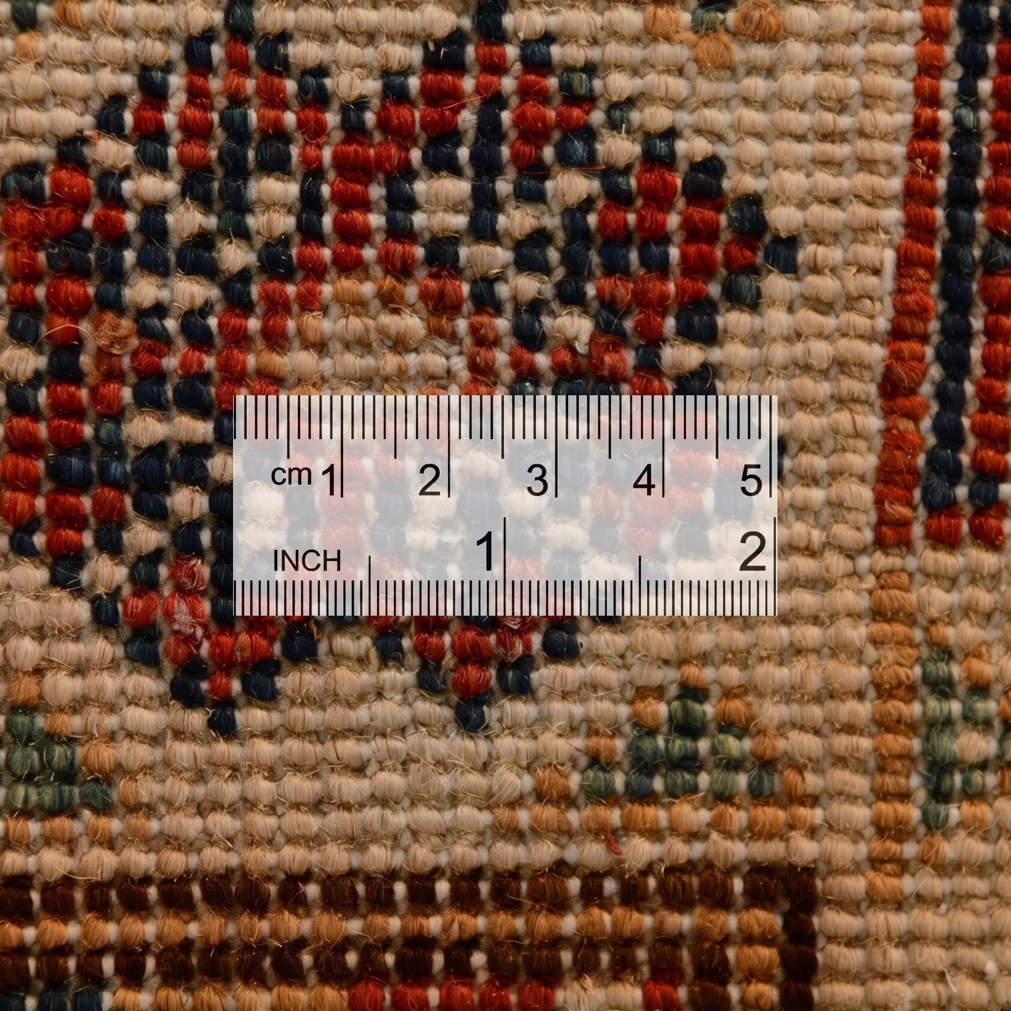2' 7 x 9' 11 Hand Knotted Kazak Runner Rug
