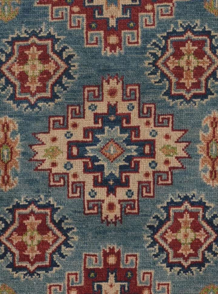 2' 7 x 9' 11 Hand Knotted Kazak Runner Rug
