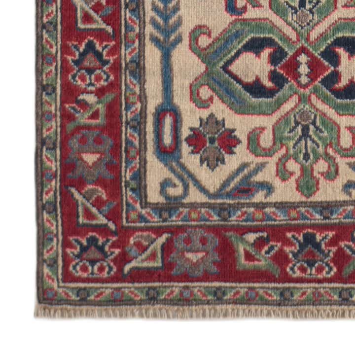 85cm x 290cm Handgeknüpft Kazak Läufer Teppich