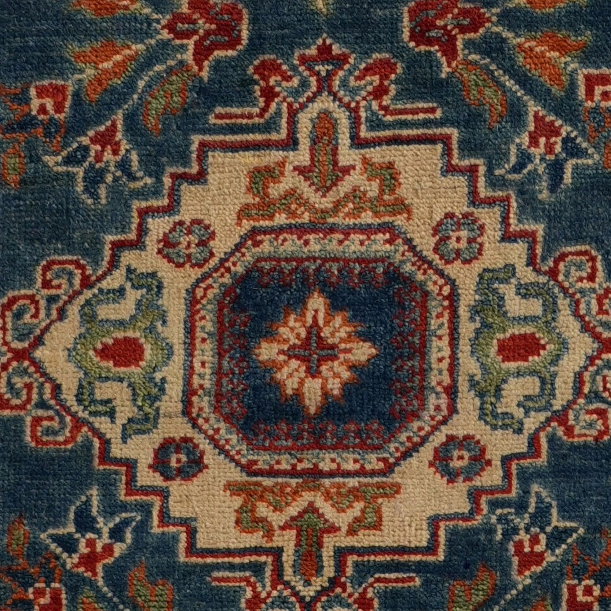 85cm x 305cm anudado a mano Kazak Alfombra Pasillera