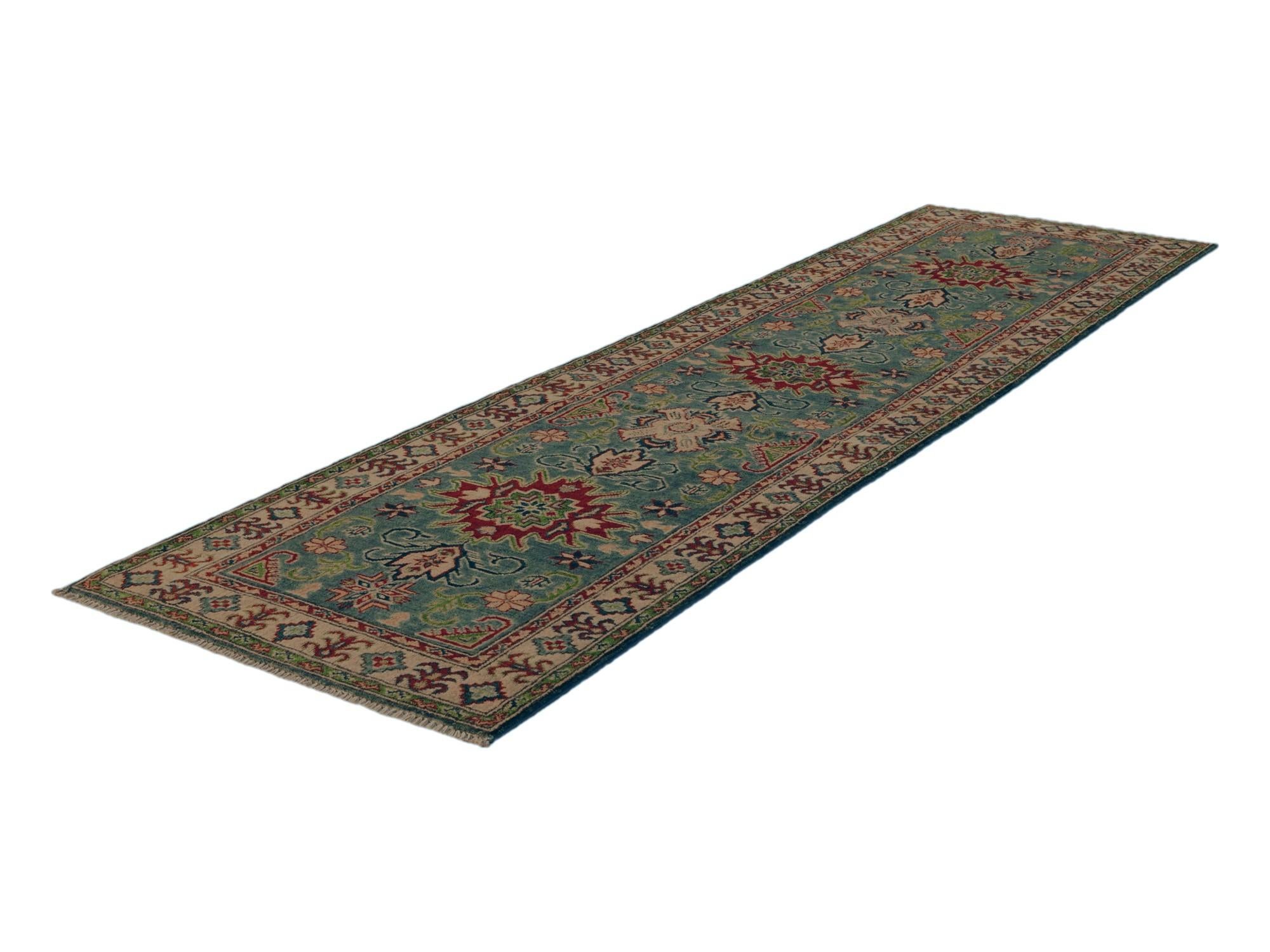 2' 7 x 9' 9 Hand Knotted Kazak Runner Rug