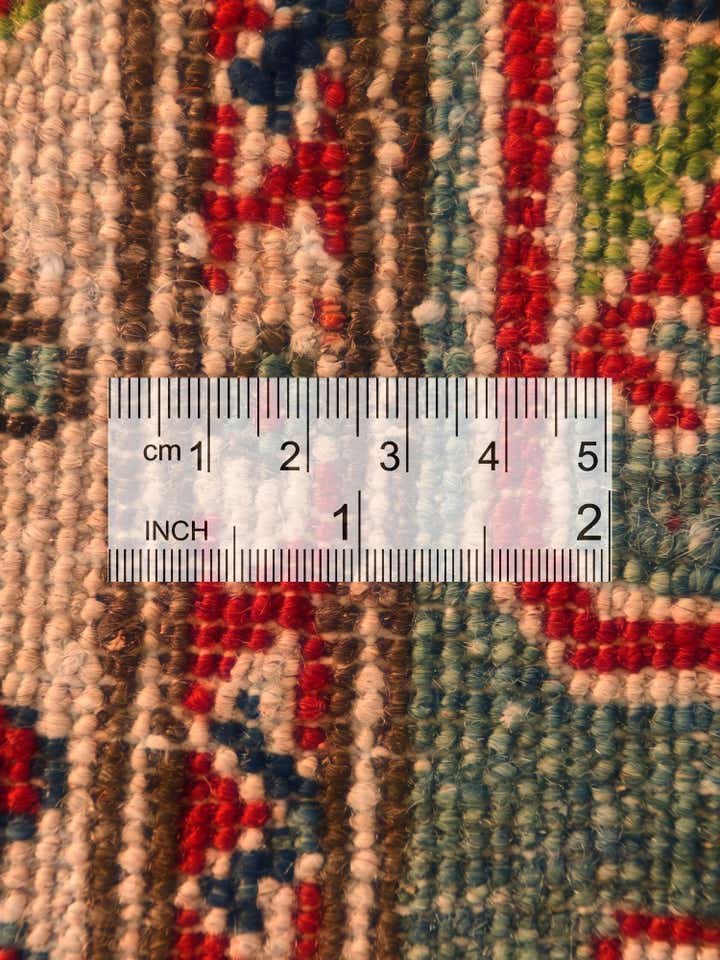 2' 7 x 9' 9 Hand Knotted Kazak Runner Rug