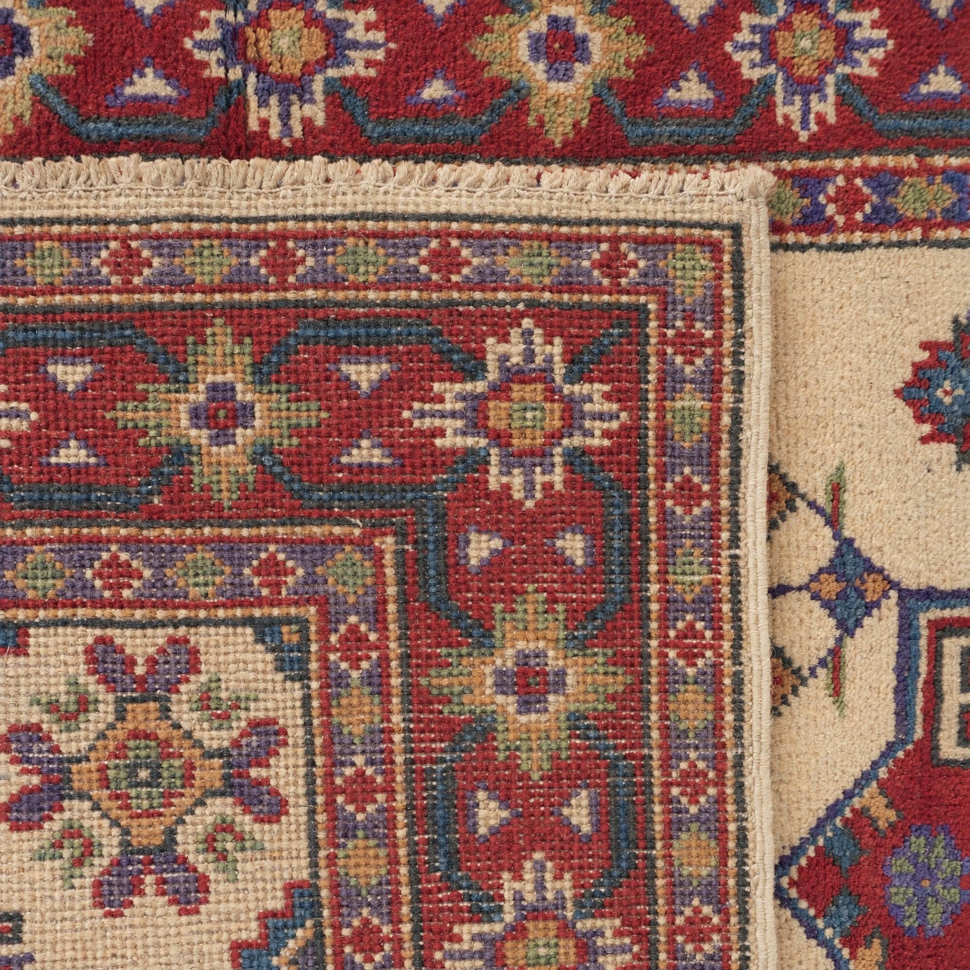 85cm x 295cm Handgeknüpft Kazak Läufer Teppich