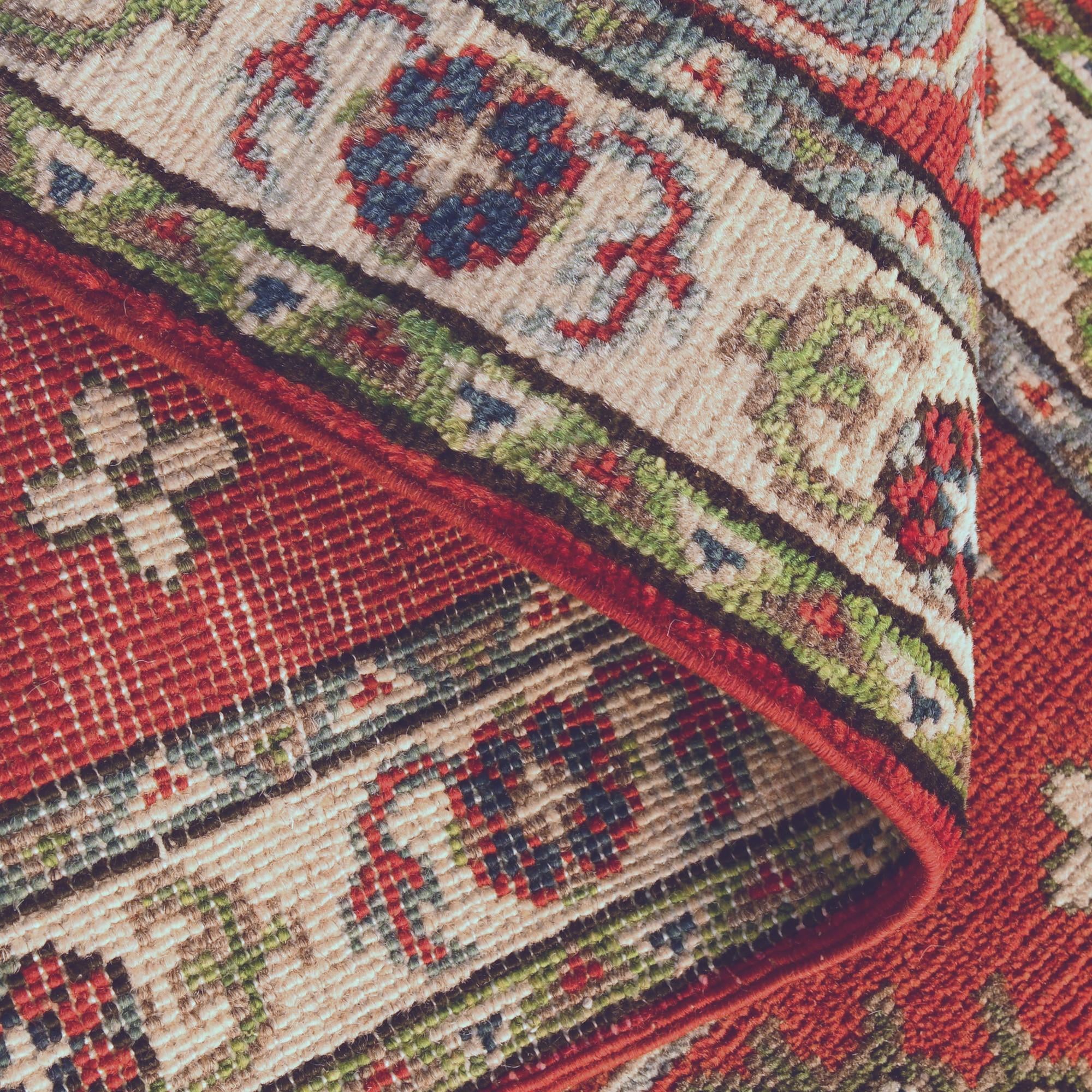 1' 11 x 6' 6 Hand Knotted Kazak Runner Rug