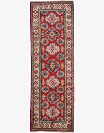 2' 1 x 6' 1 Hand Knotted Kazak Runner Rug