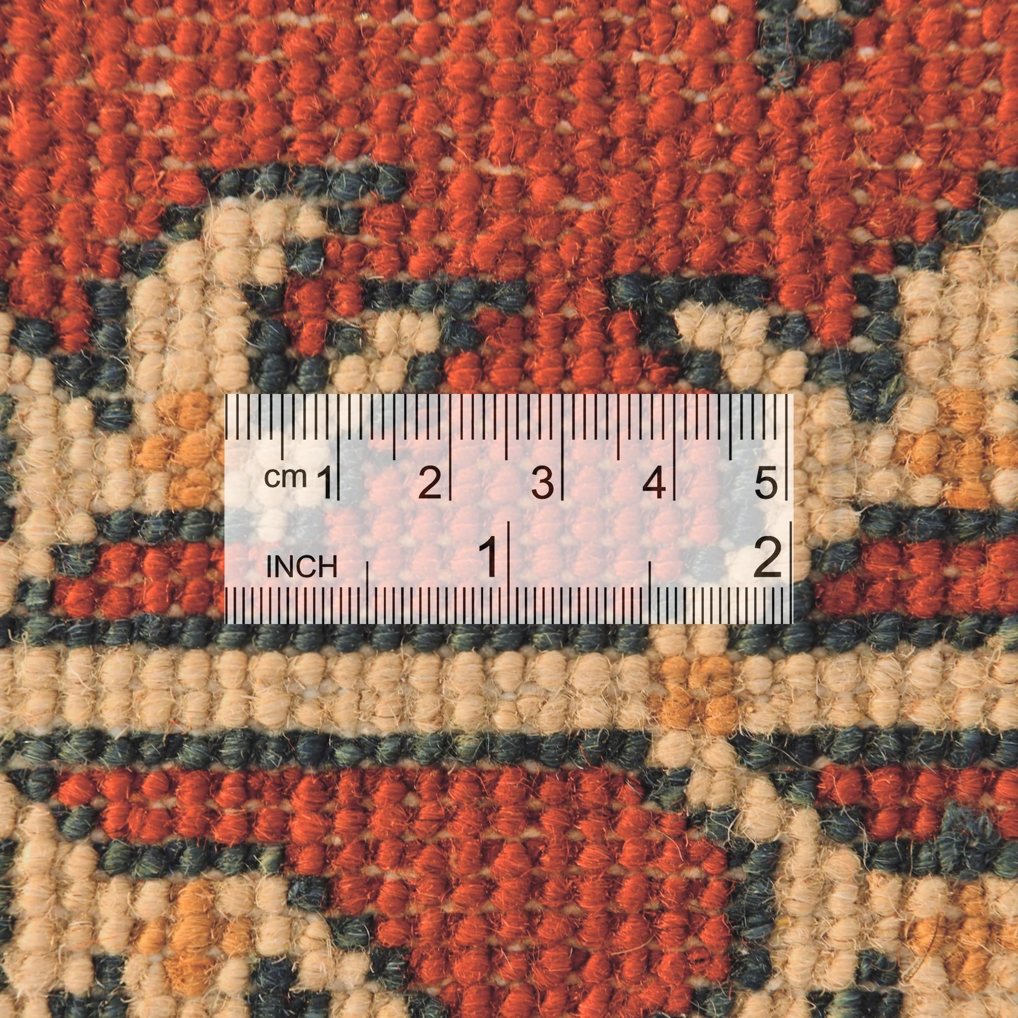 65cm x 185cm Hand Knotted Kazak Runner Rug