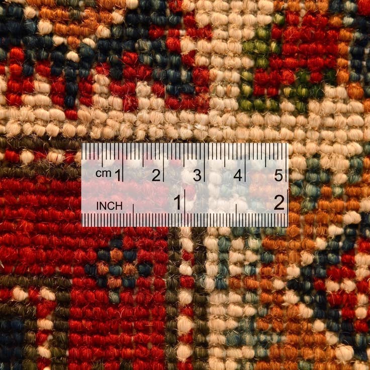 Detail image of 2' 10 x 9' 10 Hand Knotted Kazak Runner Rug