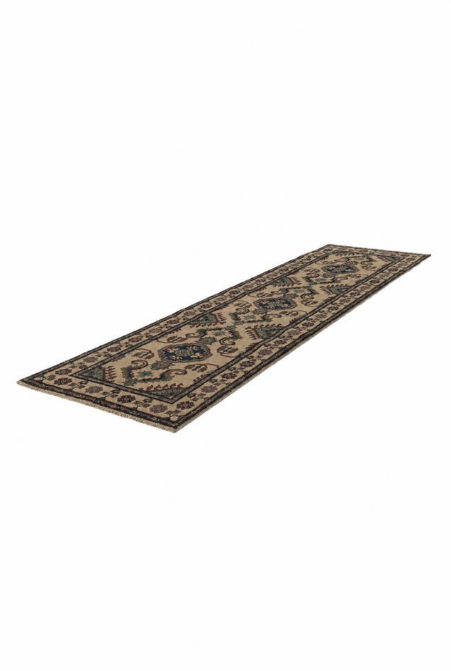 Detail image of 2' 7 x 9' 8 Hand Knotted Kazak Runner Rug