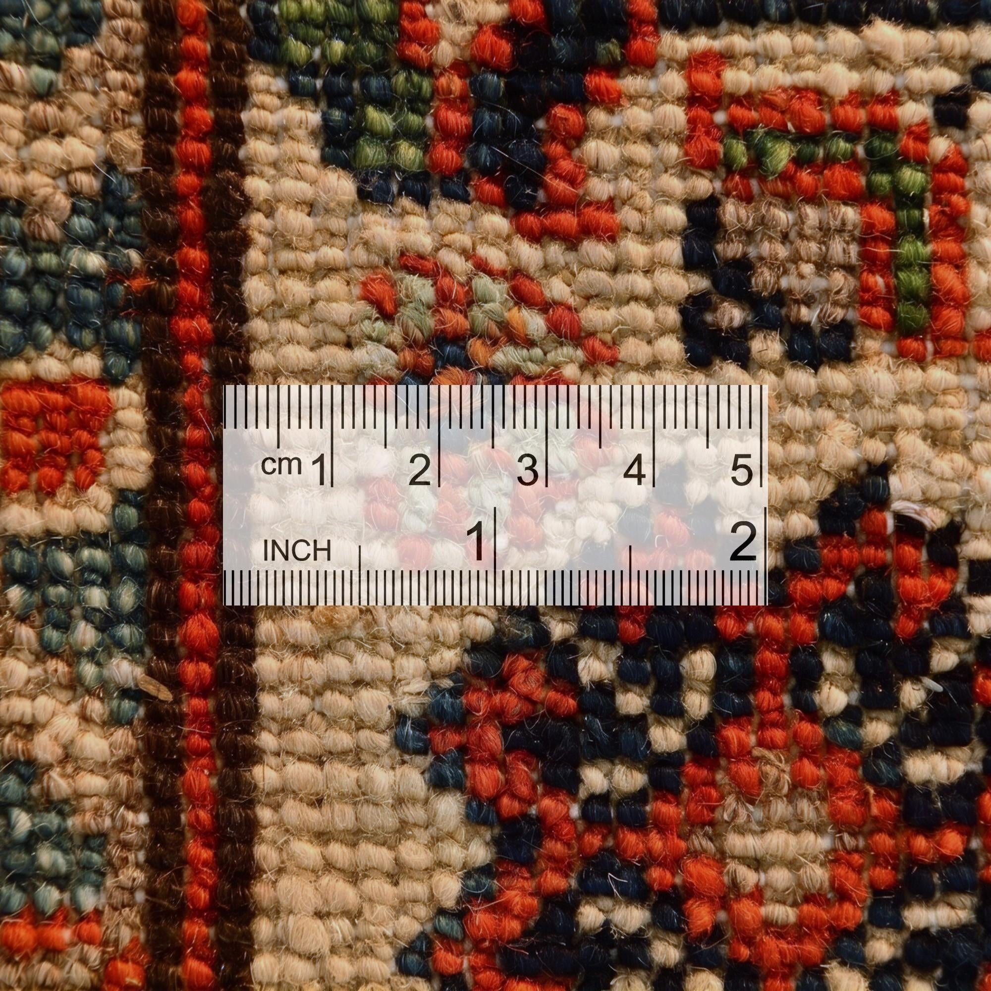 2' 7 x 9' 8 Hand Knotted Kazak Runner Rug