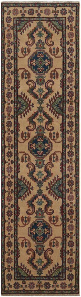 2' 7 x 9' 8 Hand Knotted Kazak Runner Rug