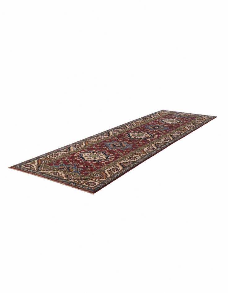 Detail image of 2' 9 x 9' 4 Hand Knotted Kazak Runner Rug