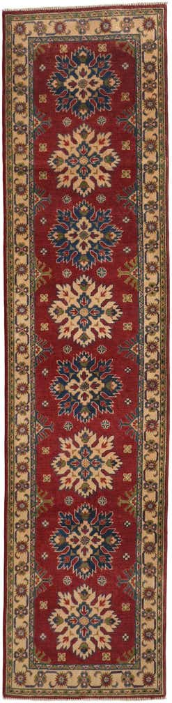 2' 9 x 11' 3 Hand Knotted Kazak Runner Rug