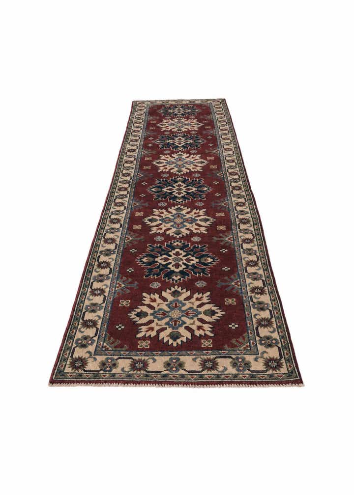 2' 8 x 10' 11 Hand Knotted Kazak Runner Rug