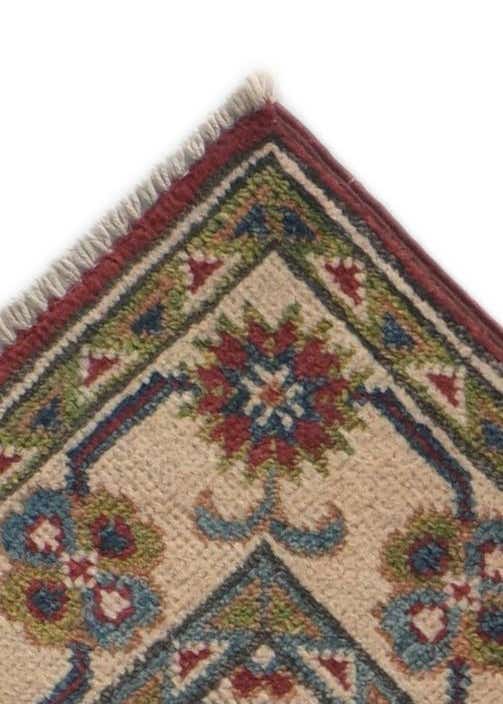 2' 8 x 10' 11 Hand Knotted Kazak Runner Rug
