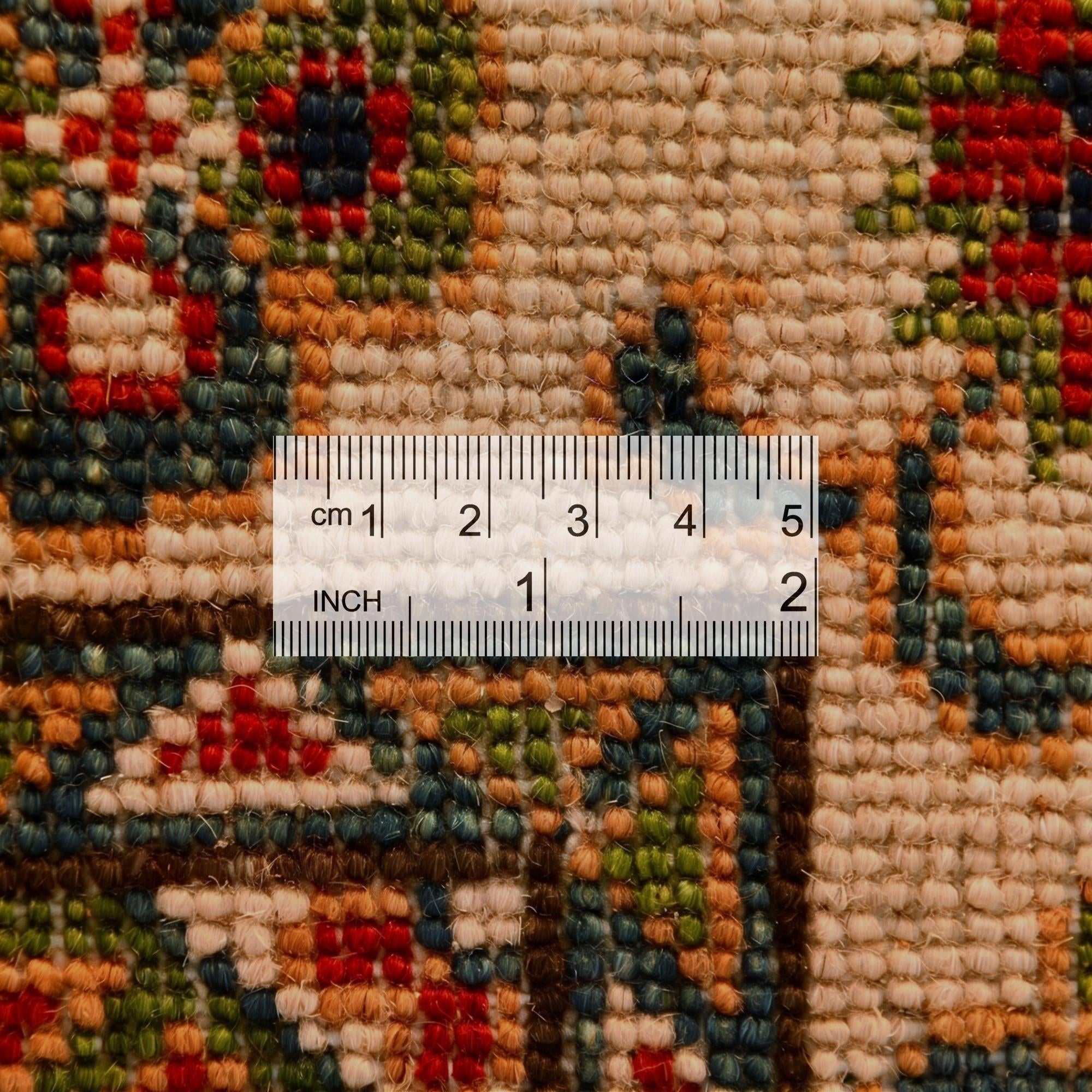 2' 8 x 10' 11 Hand Knotted Kazak Runner Rug