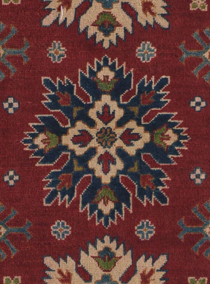 2' 8 x 10' 11 Hand Knotted Kazak Runner Rug