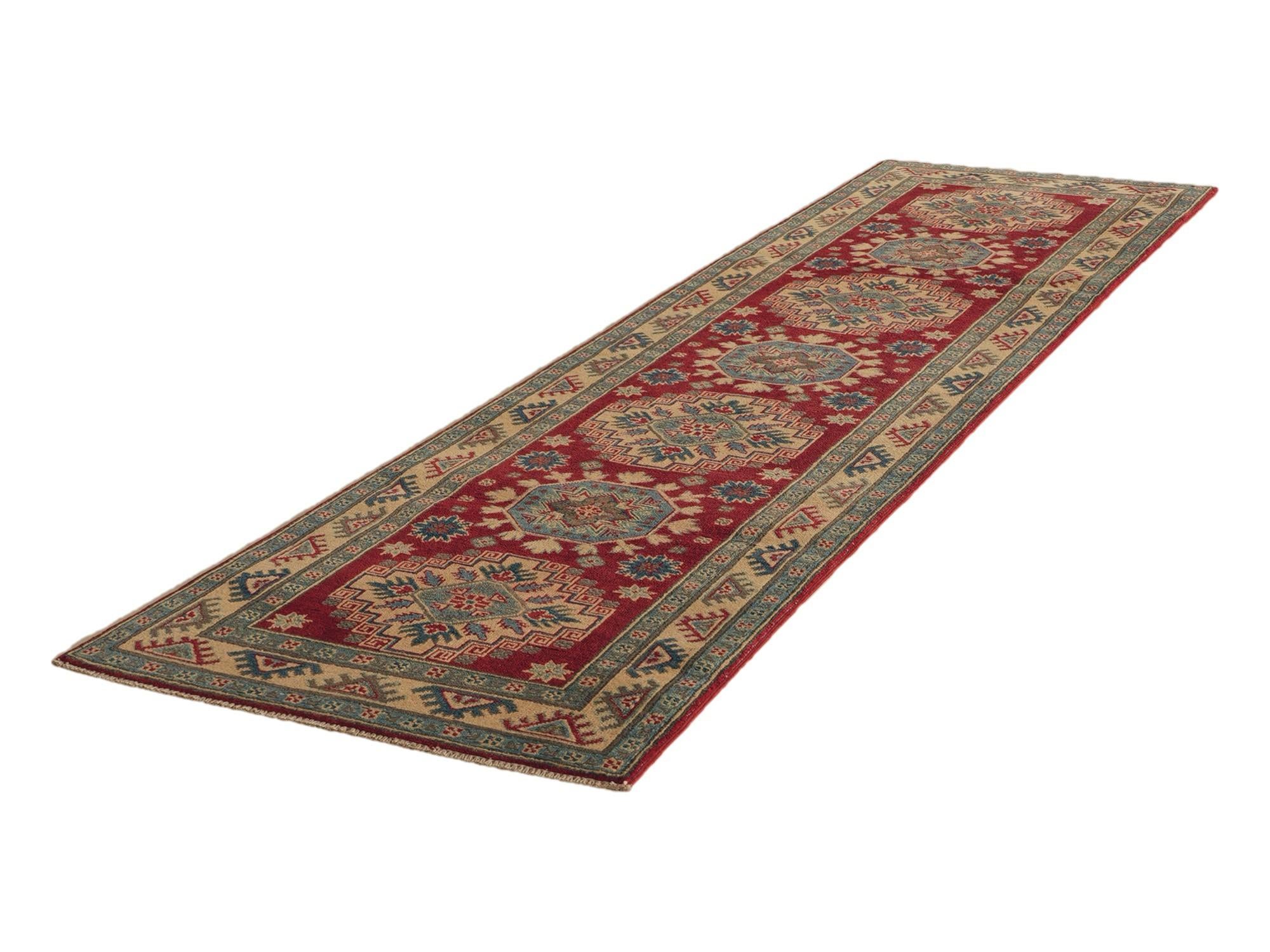 Detail image 4 of 10: 2' 7 x 9' 9 Hand Knotted Kazak Runner Rug